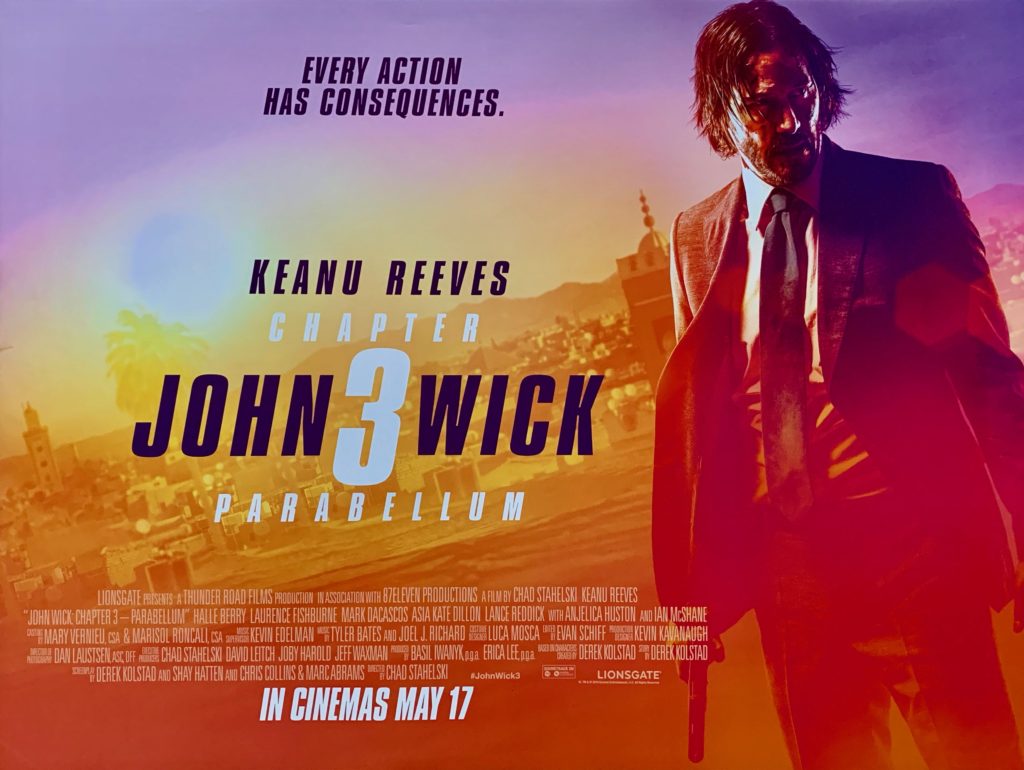 John Wick Chapter Parabellum Poster Trailer Addict Riset