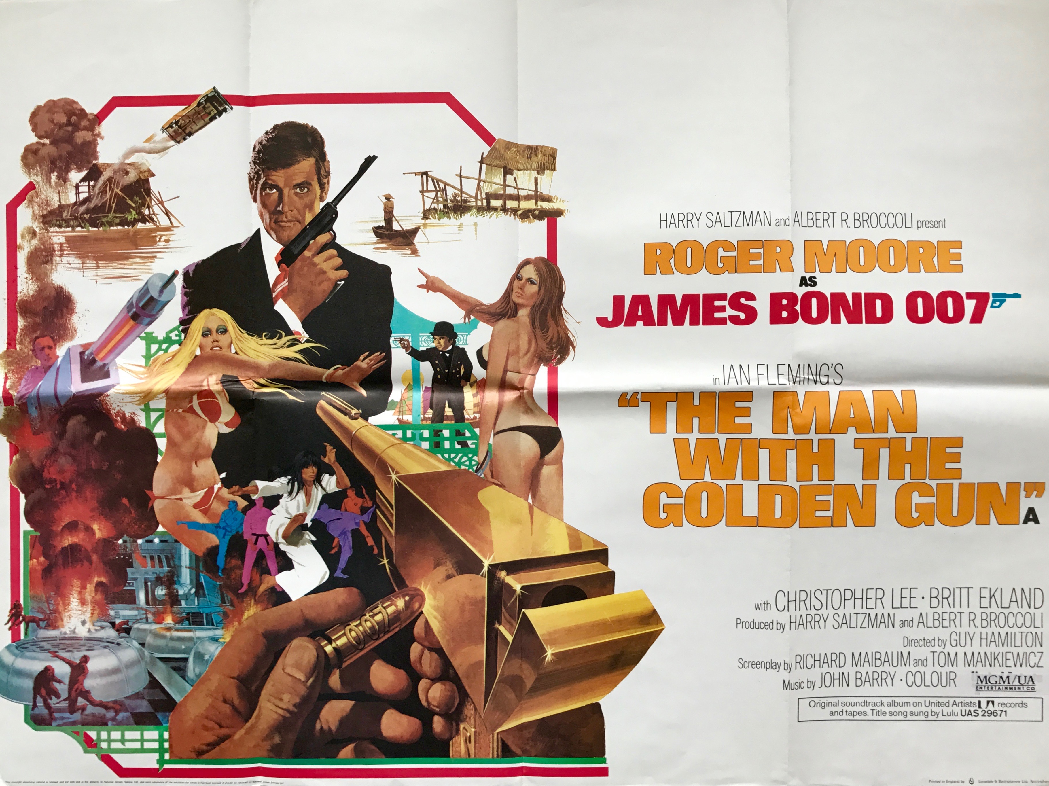 James Bond: The Man With The Golden Gun - 007 - Roger Moore