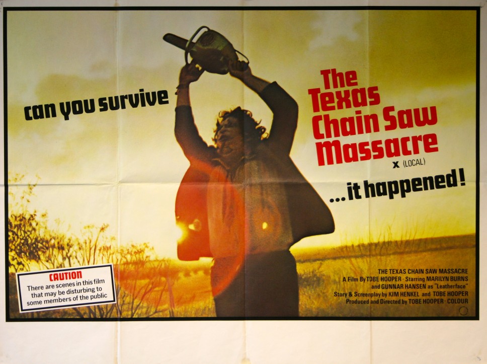 Texas Chainsaw Massacre, The (1975) - Vintage Movie Posters