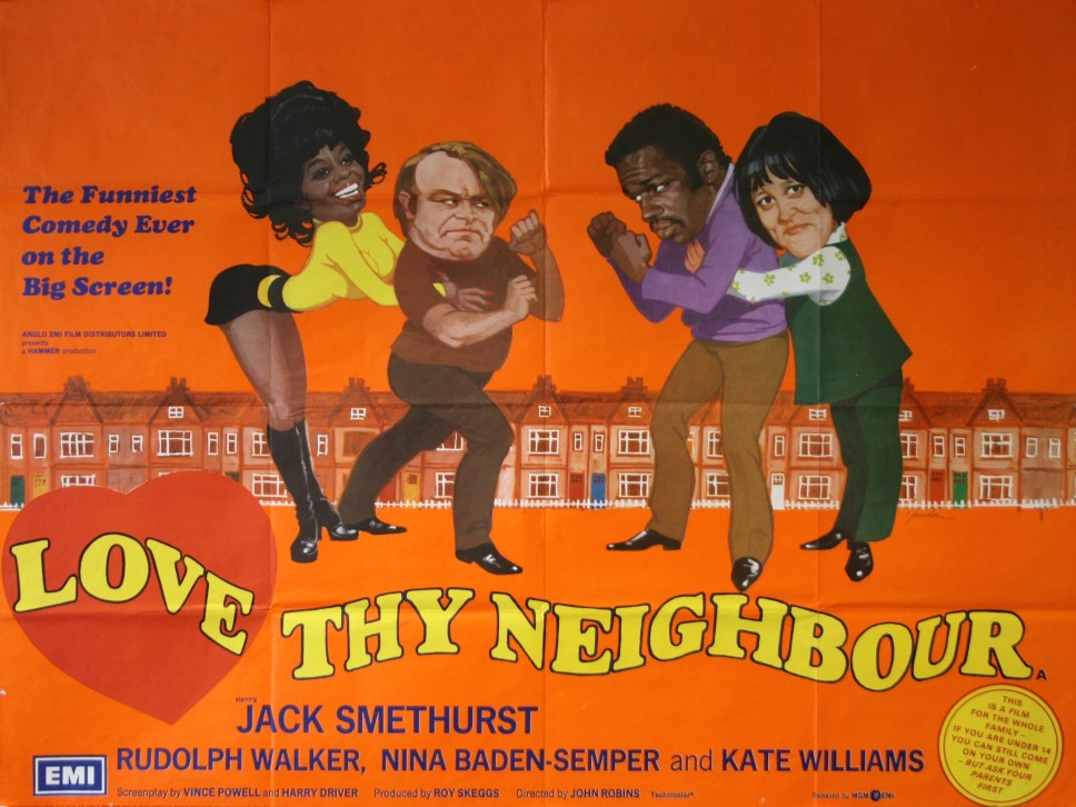 Love Thy Neighbour Vintage Movie Posters 