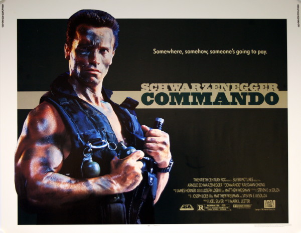 Commando 1985 Arnold Schwarzenegger John Matrix jacket and grenades Photo  CL0968 | eBay