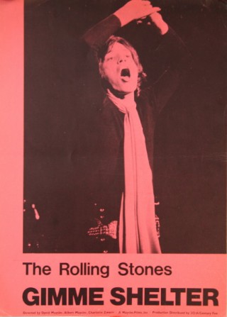 Gimme Shelter The Rolling Stones 1970 Vintage Movie Posters
