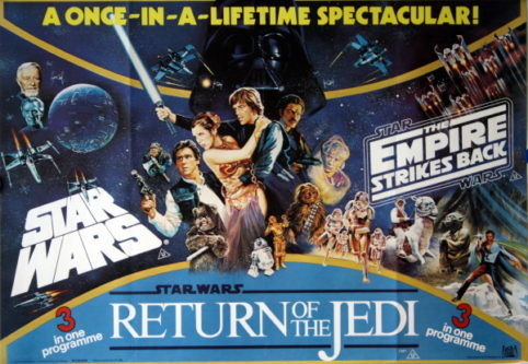 Star Wars / The Empire Strikes Back / Return of The Jedi  - 1983 Triple Bill