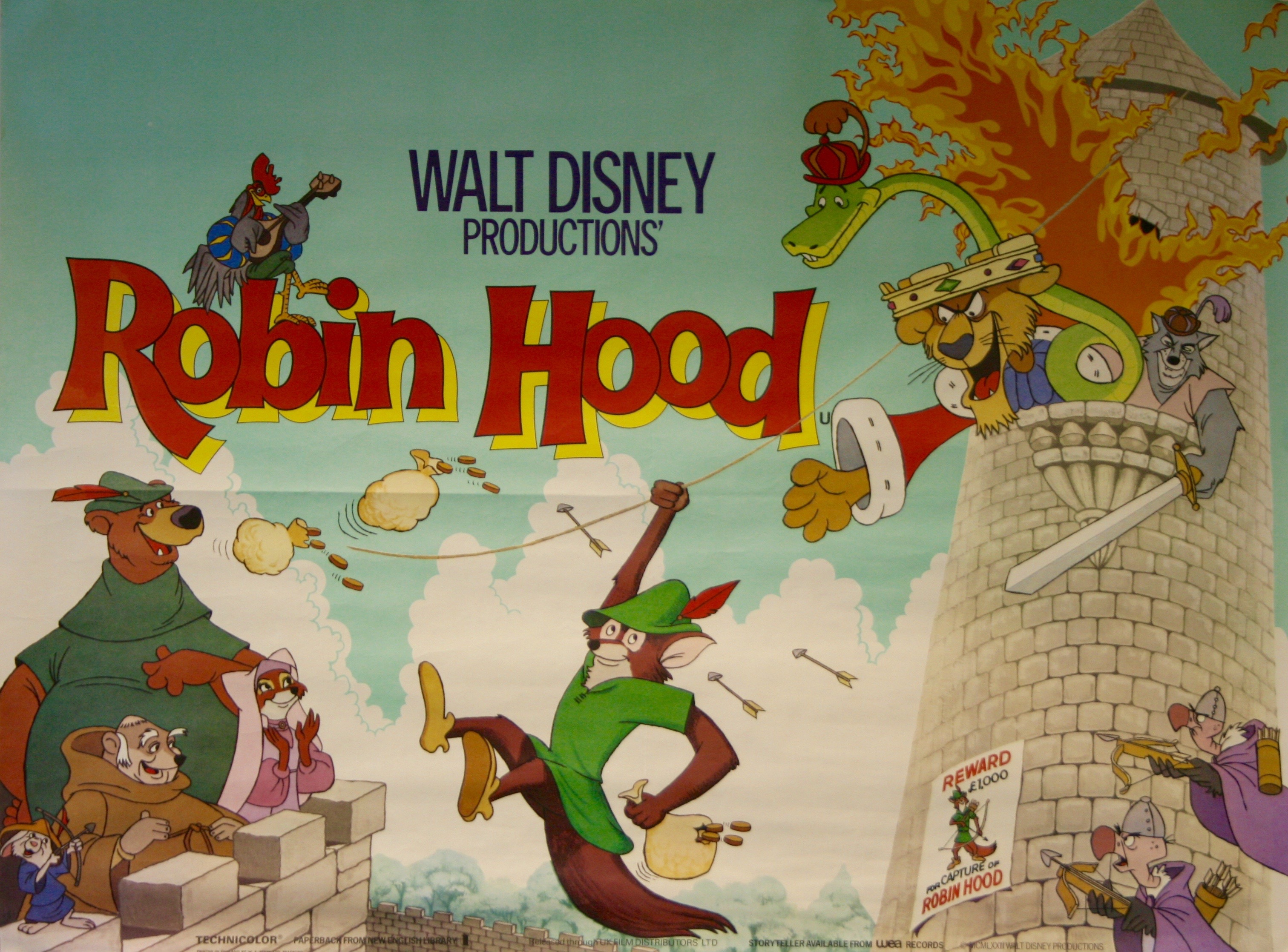 Robin Hood Movie Poster - Vintage Movie