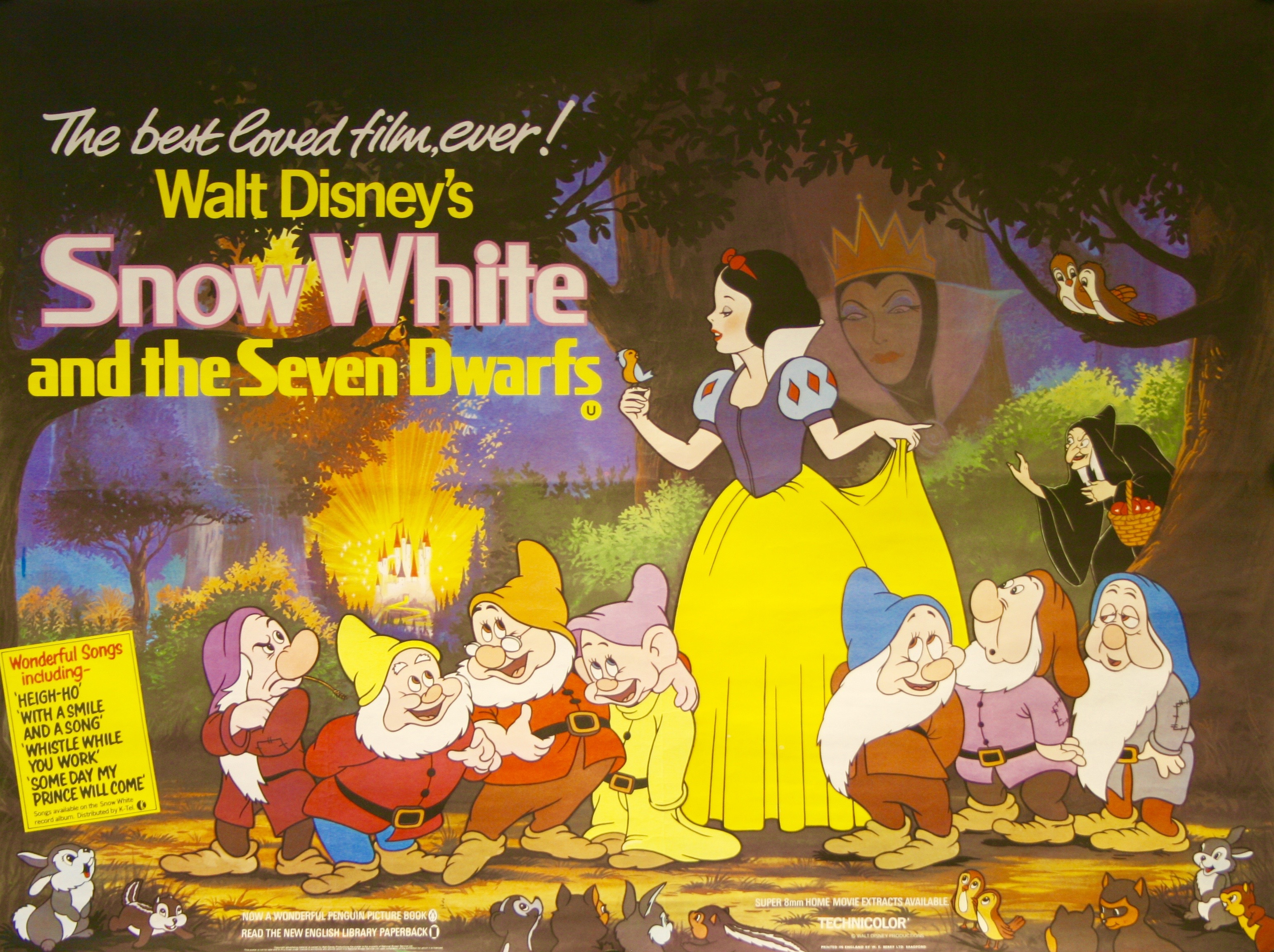 snow white disney movie prince