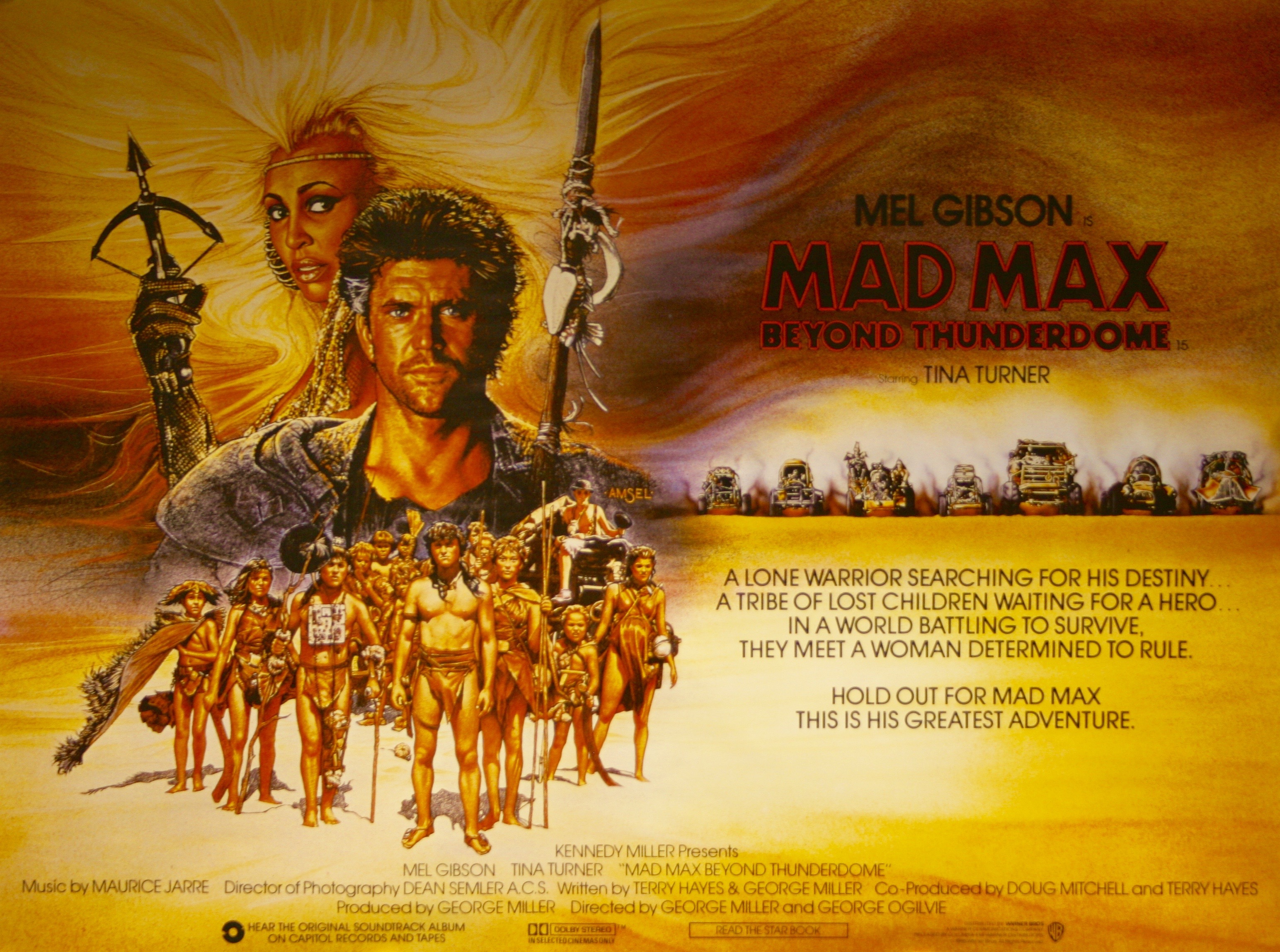 Mel Gibson Mad Max Beyond Thunderdome