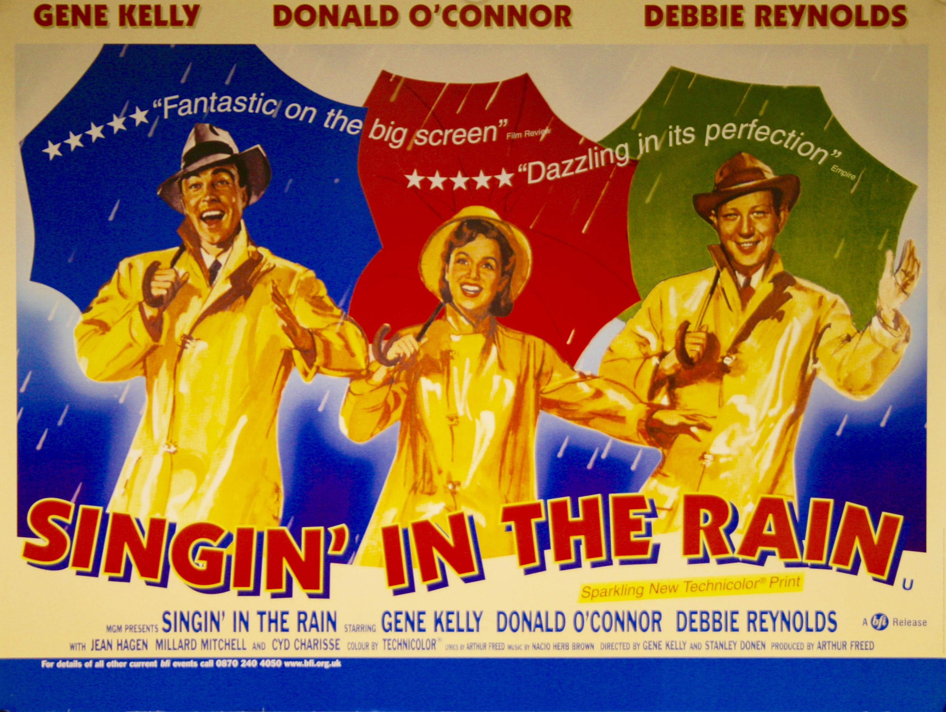 Singing In The Rain Movie Poster
