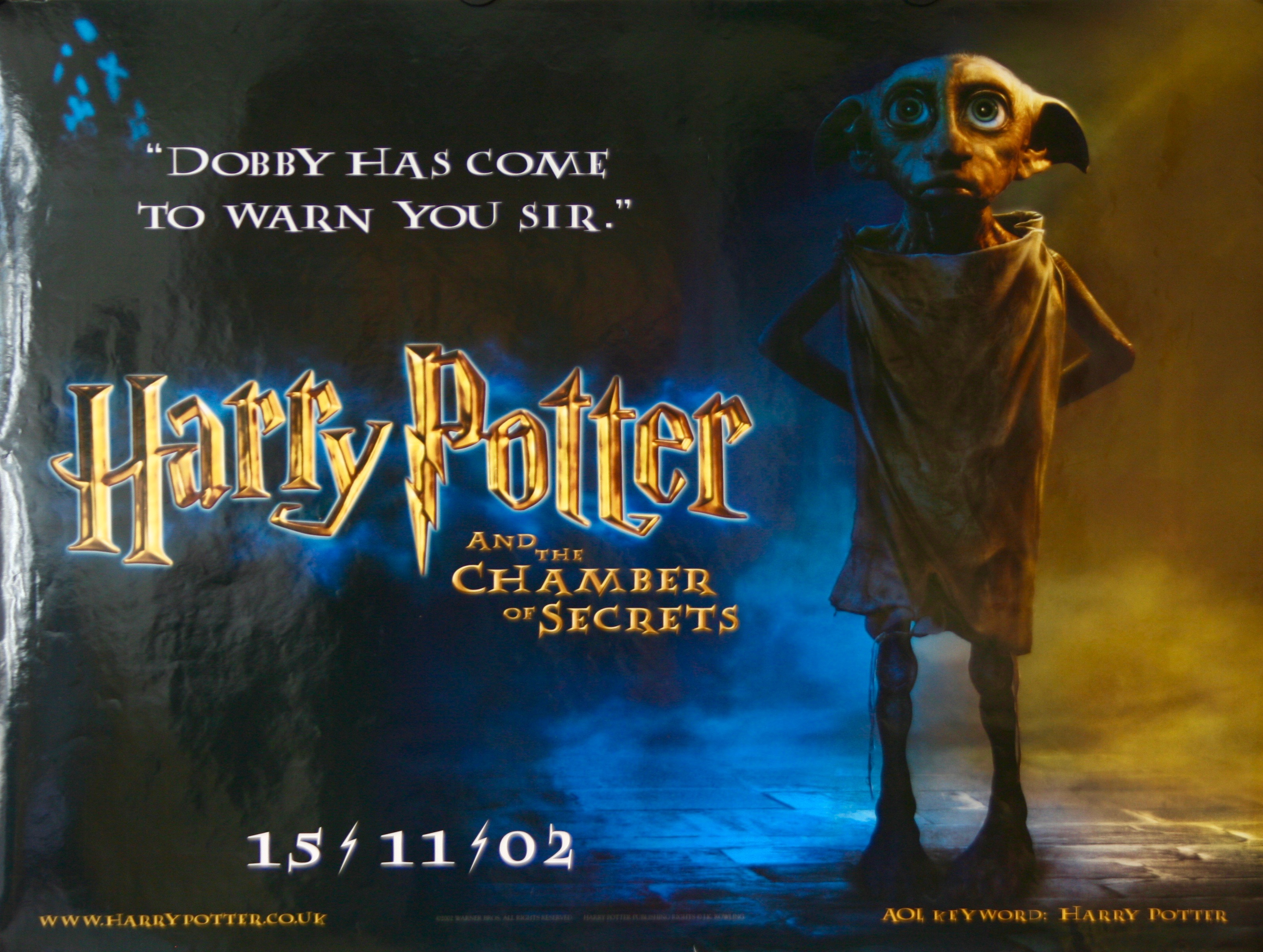 harry potter chamber of secrets dobby