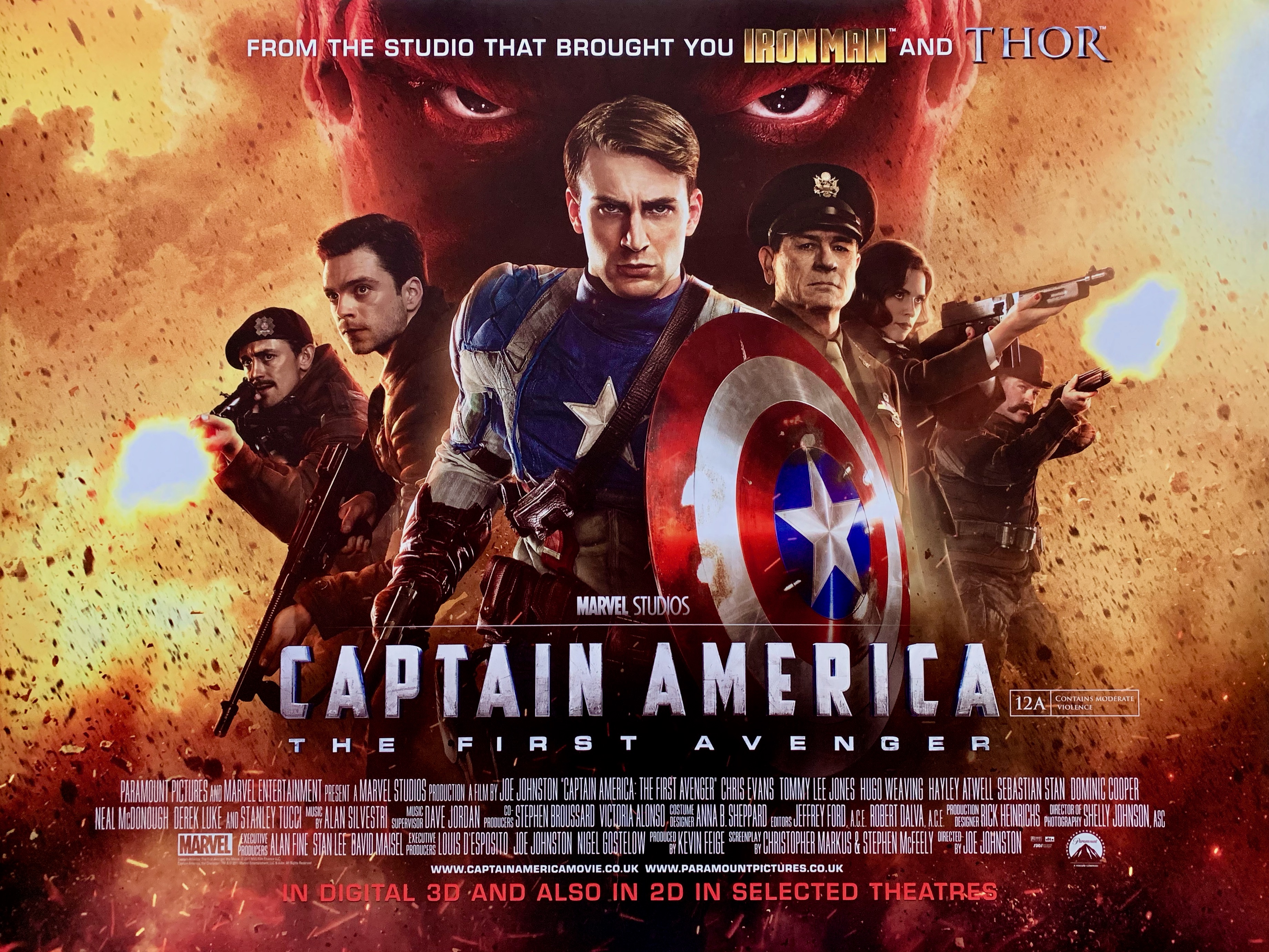 captain america the first avenger movie poster