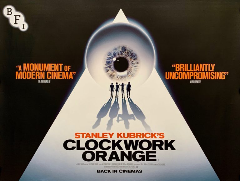 Original Clockwork Orange Movie Poster Stanley Kubrick