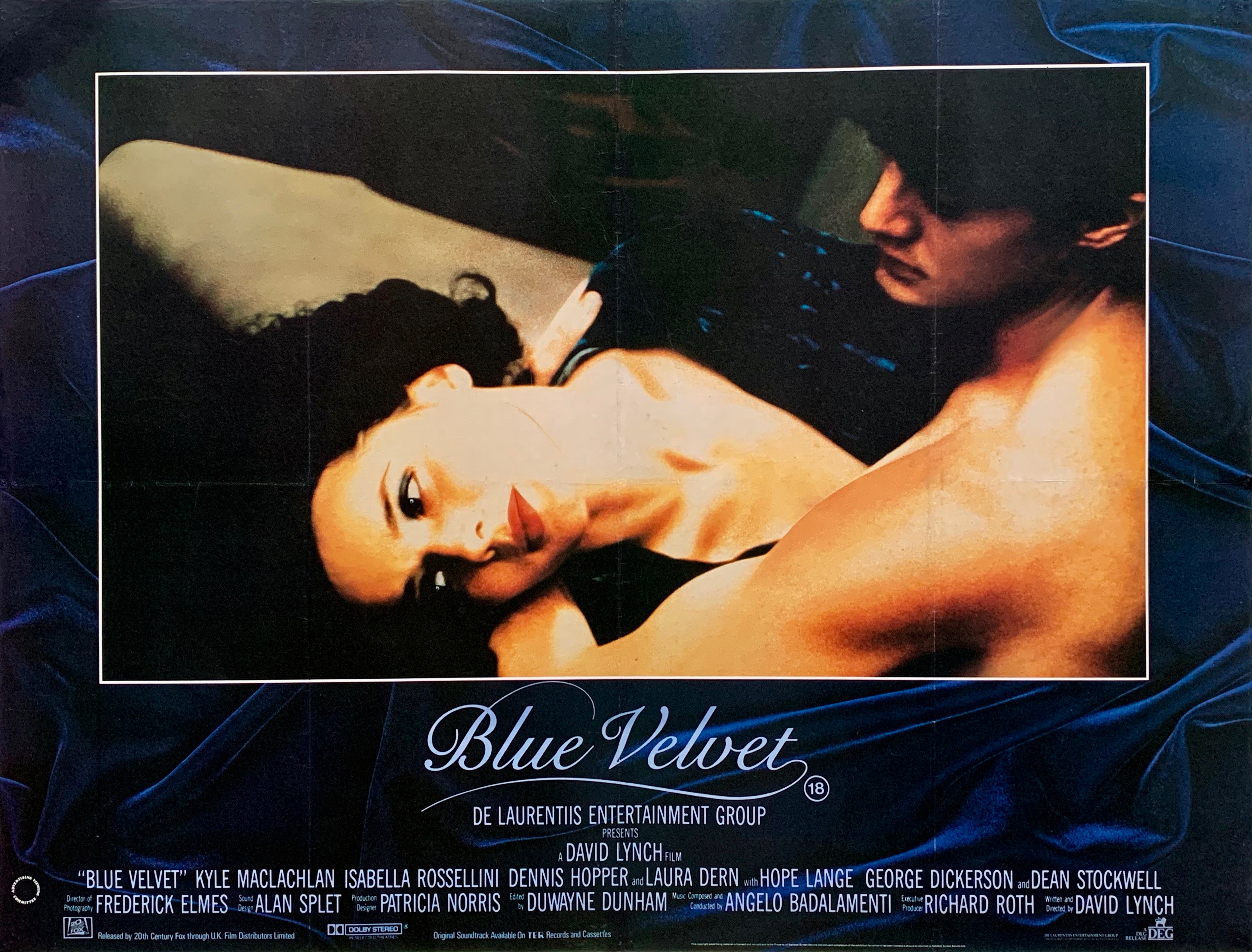 Isabella Rossellini and Kyle MacLachlan on Blue Velvet - Blue Velvet 30th  Anniversary