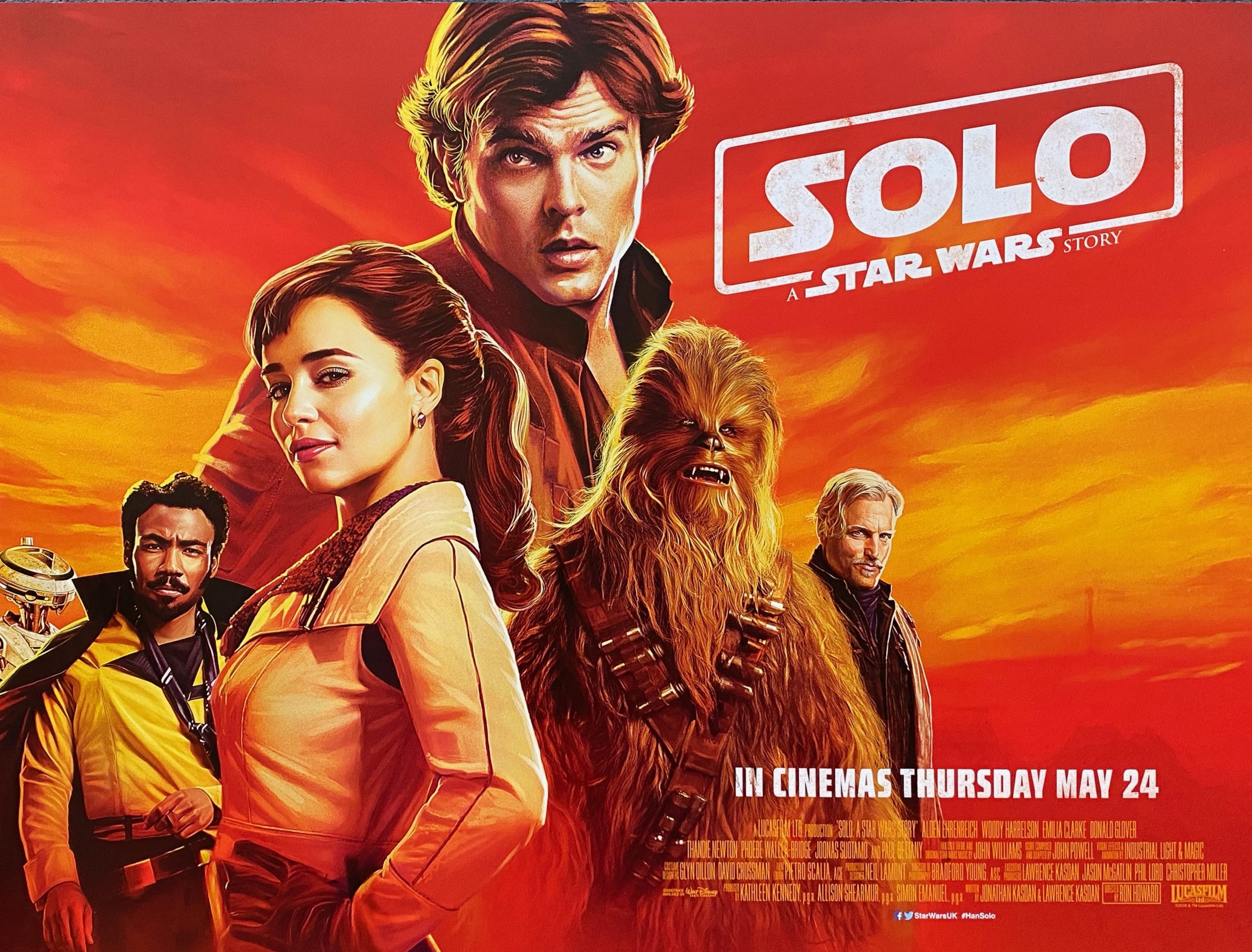 Solo: Star Wars Movie Poster - Han Solo - Chewbacca