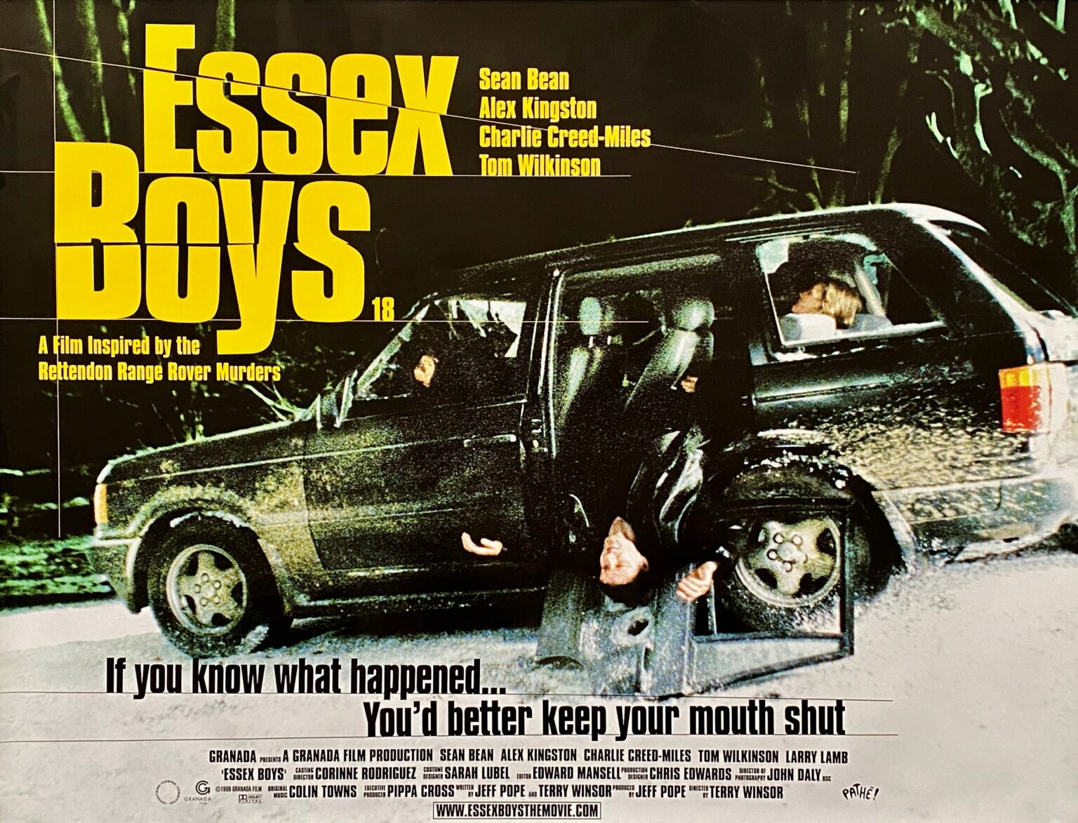 Original Essex Boys Movie Poster Gangsters Crime Essex Boys 1650