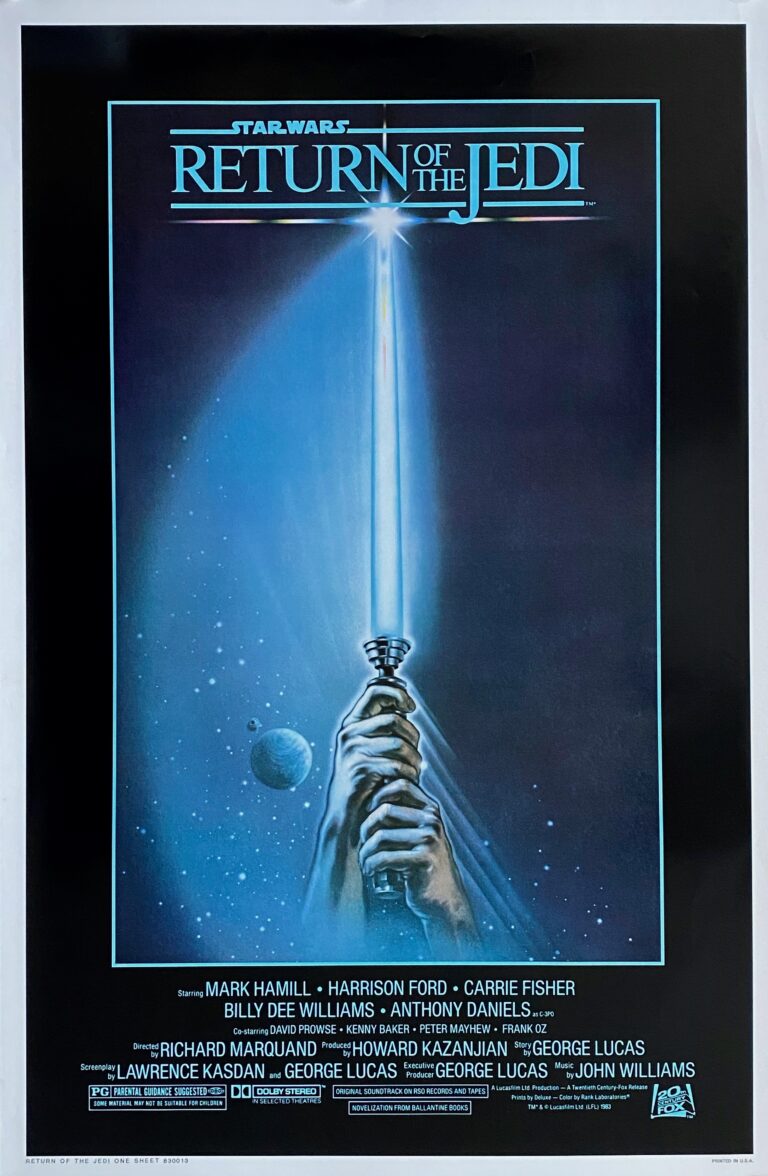 Star Wars Episode VI Return Of The Jedi Movie Poster