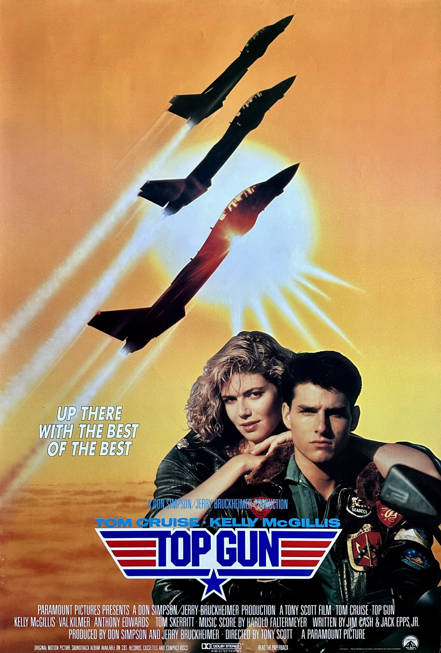 Top Gun - Movie Poster (I Feel The Need The Need For Speed) (Size: 24 X  36)