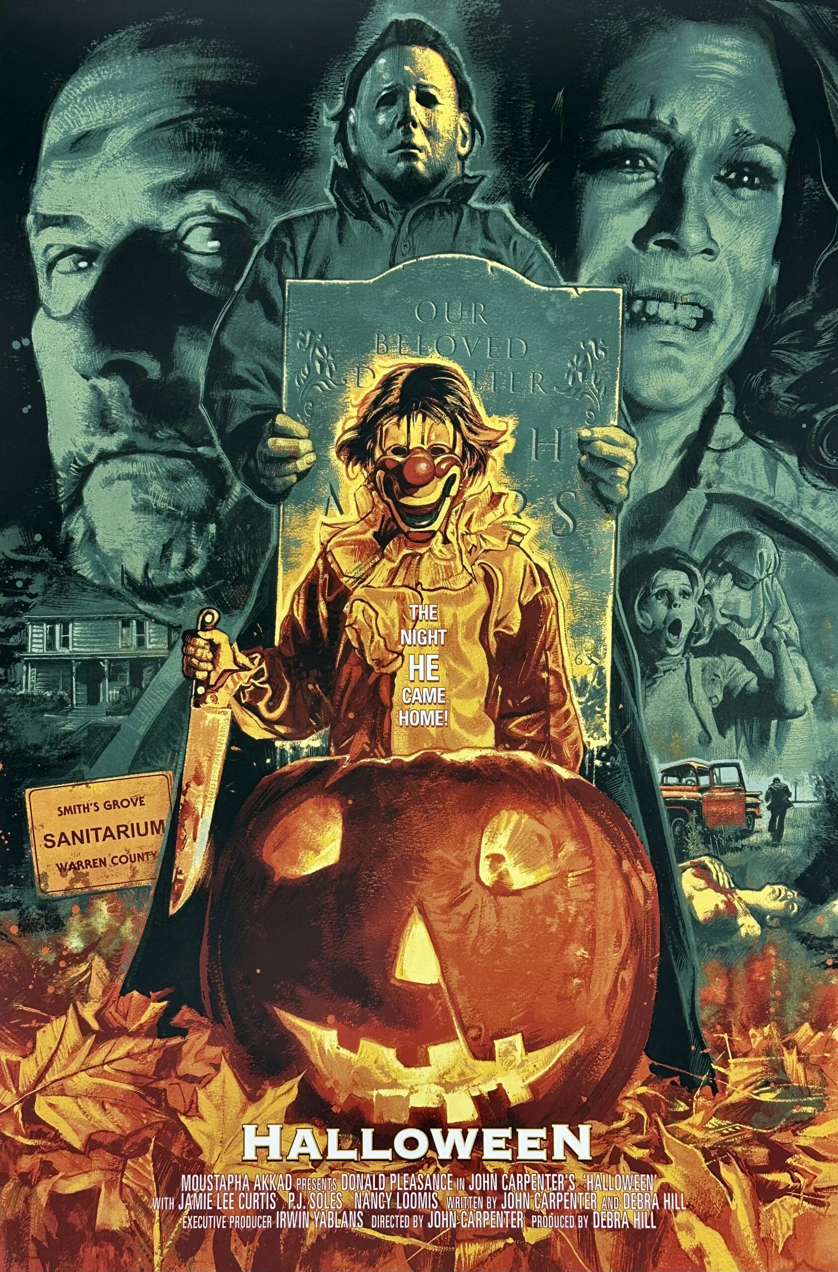 Manifesto Halloween The Beginning John Carpenter Zombie A26