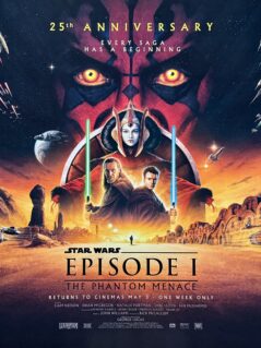 Star Wars: Episode 1 The Phantom Menace 25th Anniversary Movie Poster