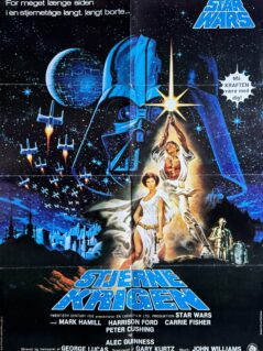 Star Wars: A New Hope Movie Poster - Stjerne Krigen